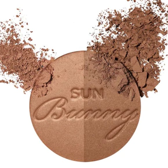 ✅ Too Faced SUN BUNNY Dual Shaded Natural Bronzer ✨ BNIB - Picture 5 of 9